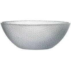 Saladier en verre design relief transparent x2^Gifi New