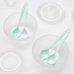 Saladier en verre design relief transparent x2^Gifi New