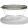 Saladier en verre 4L avec couvercle en plastique^Gifi Best