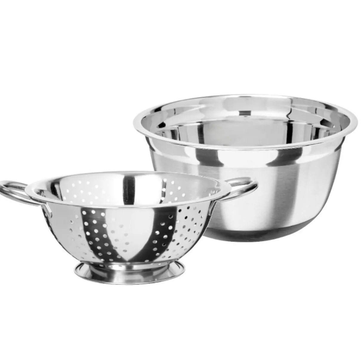 Saladier et passoire en inox^Gifi Sale