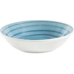 Saladier faïence déco spirale Ø25 cm^Gifi Sale