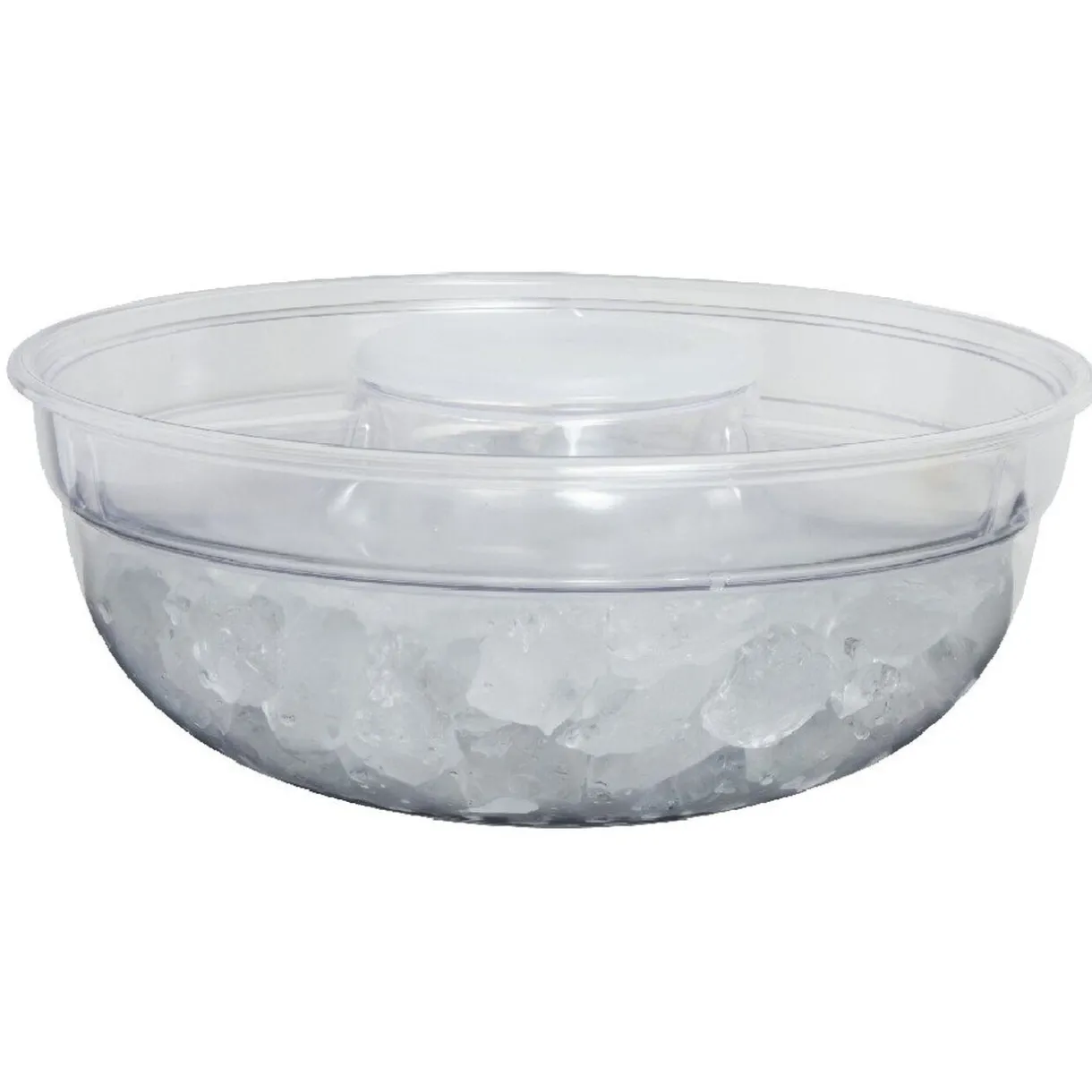 Saladier fraîcheur multicompartiments transparent et vert^Gifi Discount