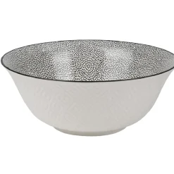 Saladier Helsinki décor noir blanc^Gifi