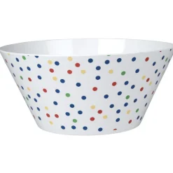 Saladier mélaminé décor pois multicolore^Gifi Sale