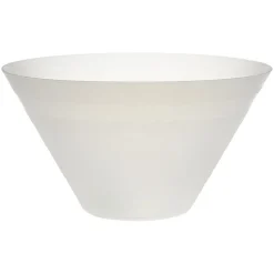 Saladier plastique blanc translucide Ø28xH10 cm^Gifi Sale