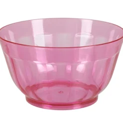 Saladier plastique rose transparent^Gifi Sale