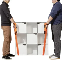 Best Gifi Sangle de déménagement et levée orange et noir