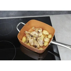 Sauteuse multifonctions cuivrée^Gifi Sale