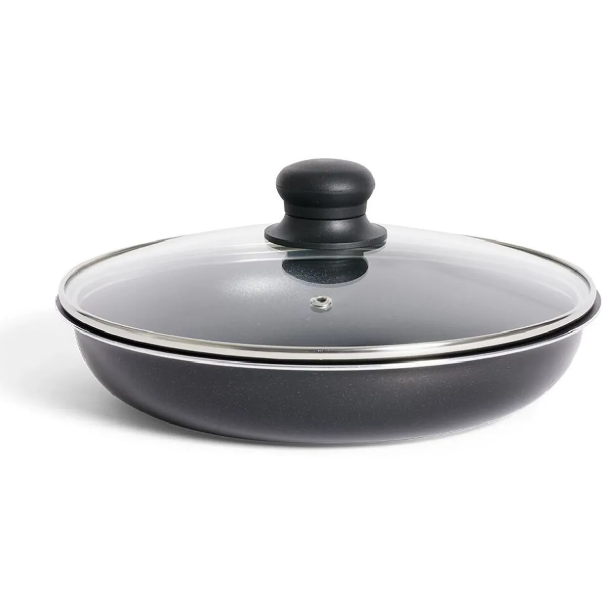 Sauteuse tous feux dont induction sans manche aluminium noir Ø25xH6,5cm^Gifi Best
