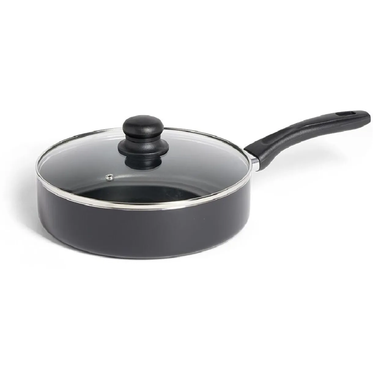 Sauteuse tous feux sauf induction aluminium noir Ø24cm^Gifi Online