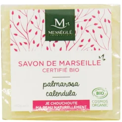 New Gifi Savon de Marseille bio palmarosa calendula