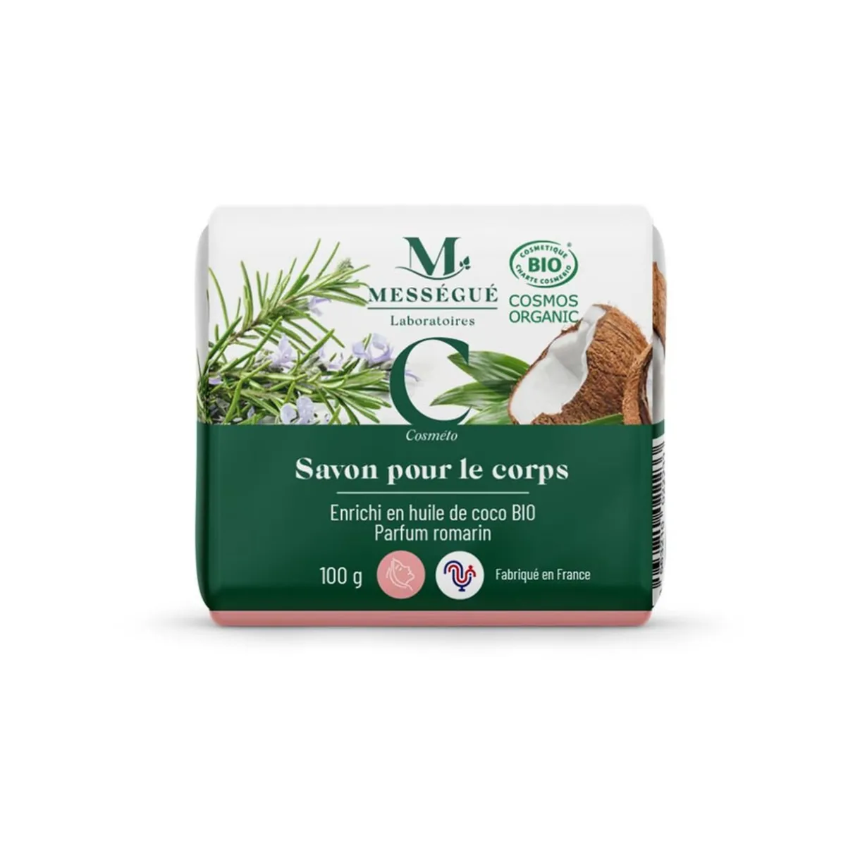 Clearance Gifi Savon pour le corps Coco BIO et Romarin 100G
