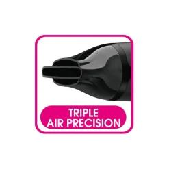 Gifi Sèche cheveux Calor Studio Dry rose et noir