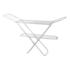 Entretien Du Linge|Gifi Séchoir à ailes 2 niveaux étendoir à linge 26m