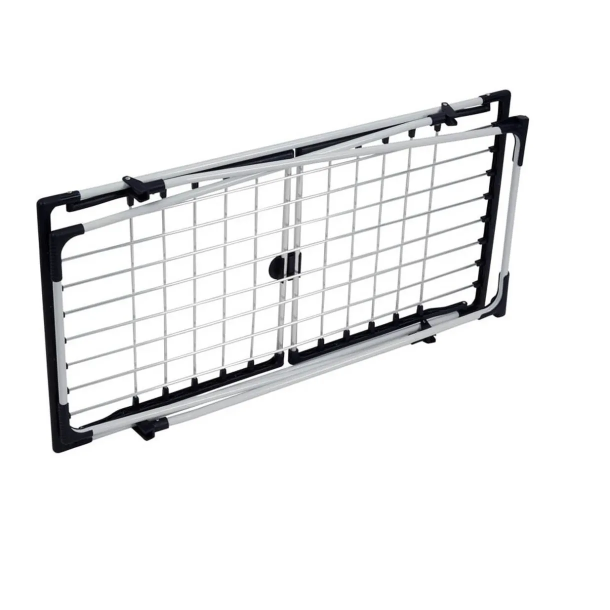 Entretien Du Linge|Gifi Séchoir à linge horizontal blanc et bleu 20 m d'étendage