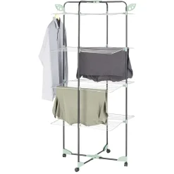 Entretien Du Linge|Gifi Séchoir à linge étendoir 4 niveaux 40m