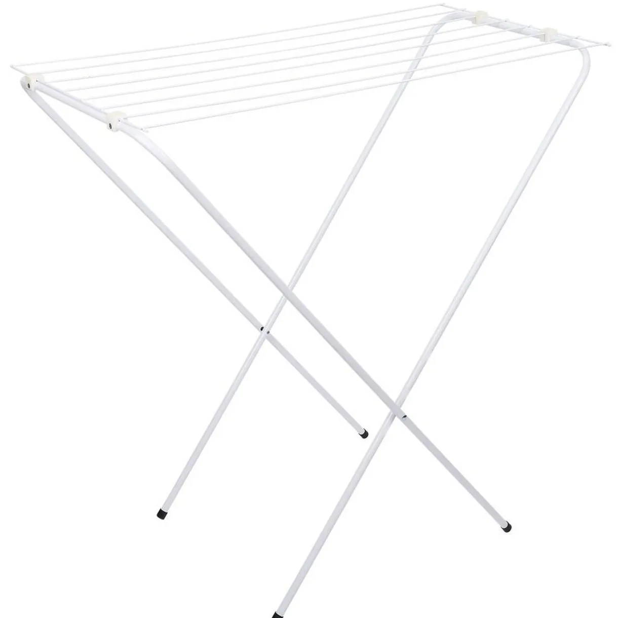 Entretien Du Linge|Gifi Séchoir 7m d'étendage acier blanc 79x40xH81cm
