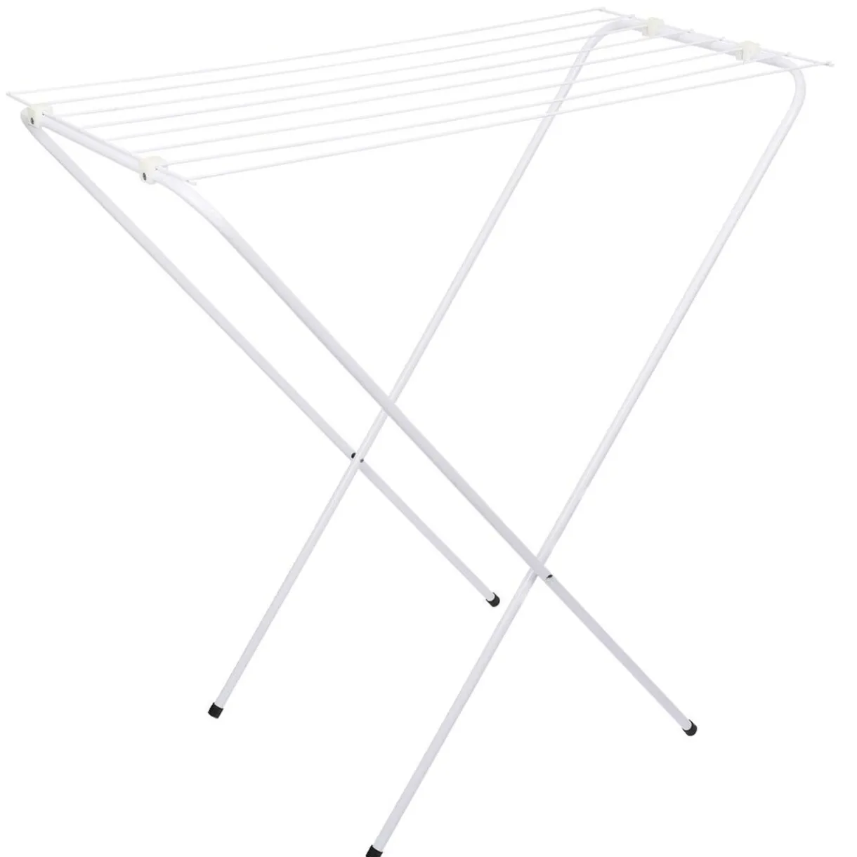 Entretien Du Linge|Gifi Séchoir 7m d'étendage acier blanc 79x40xH81cm