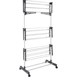 Entretien Du Linge|Gifi Séchoir étendoir à linge avec porte cintre 20m