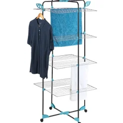 Entretien Du Linge|Gifi Séchoir tour 4 niveaux 40 m d étendage