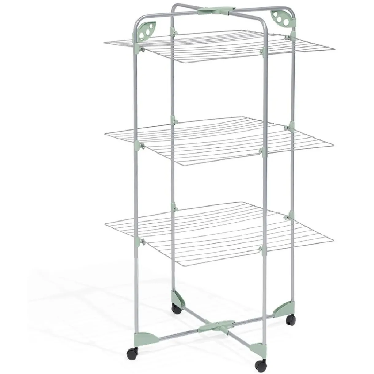 Entretien Du Linge|Gifi Séchoir tour à roulettes étendoir à linge 30m