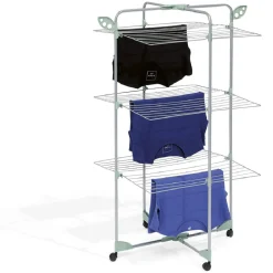 Entretien Du Linge|Gifi Séchoir tour à roulettes étendoir à linge 30m