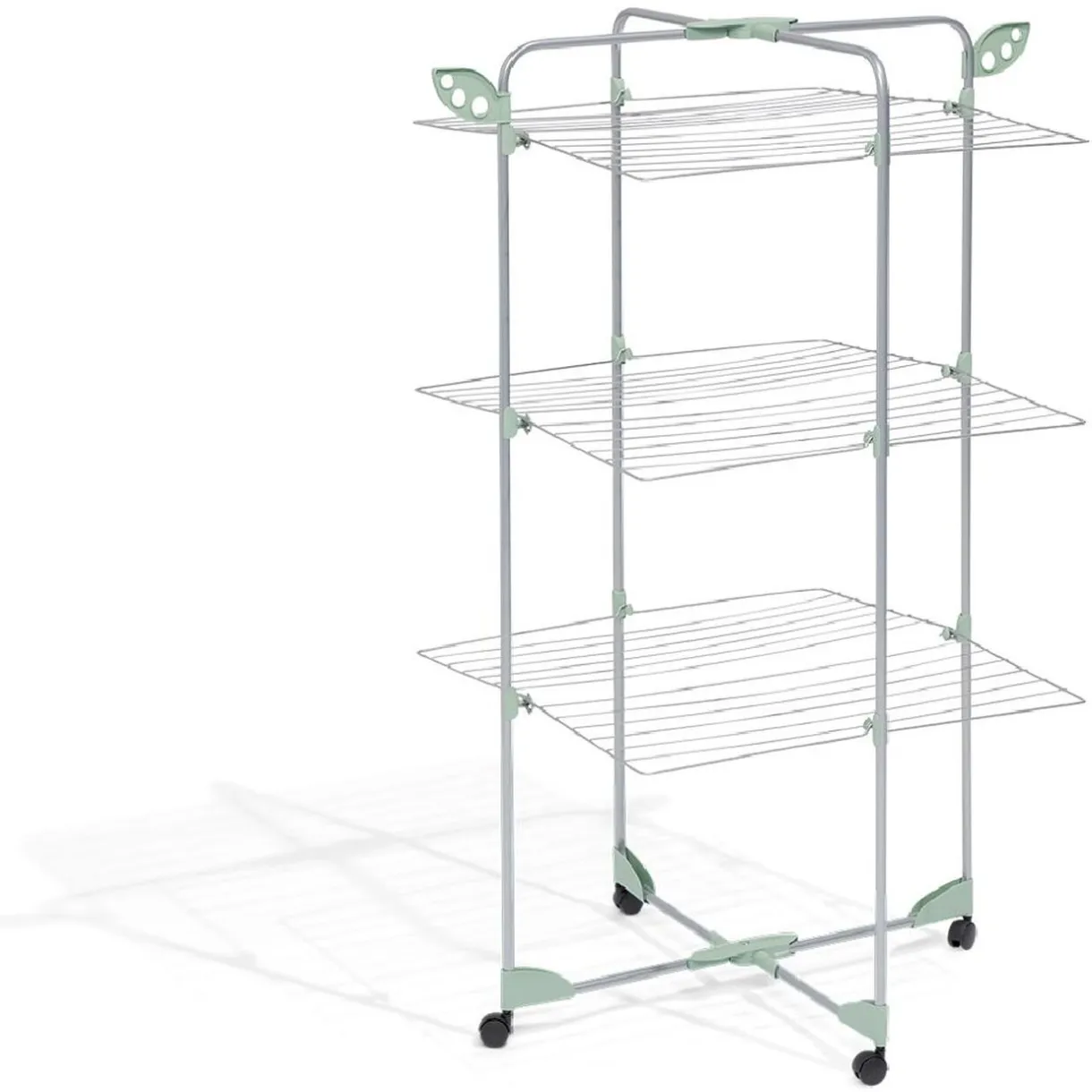 Entretien Du Linge|Gifi Séchoir tour à roulettes étendoir à linge 30m