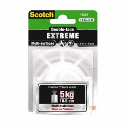 Clearance Gifi Scotch double face extreme blanc multi-surfaces