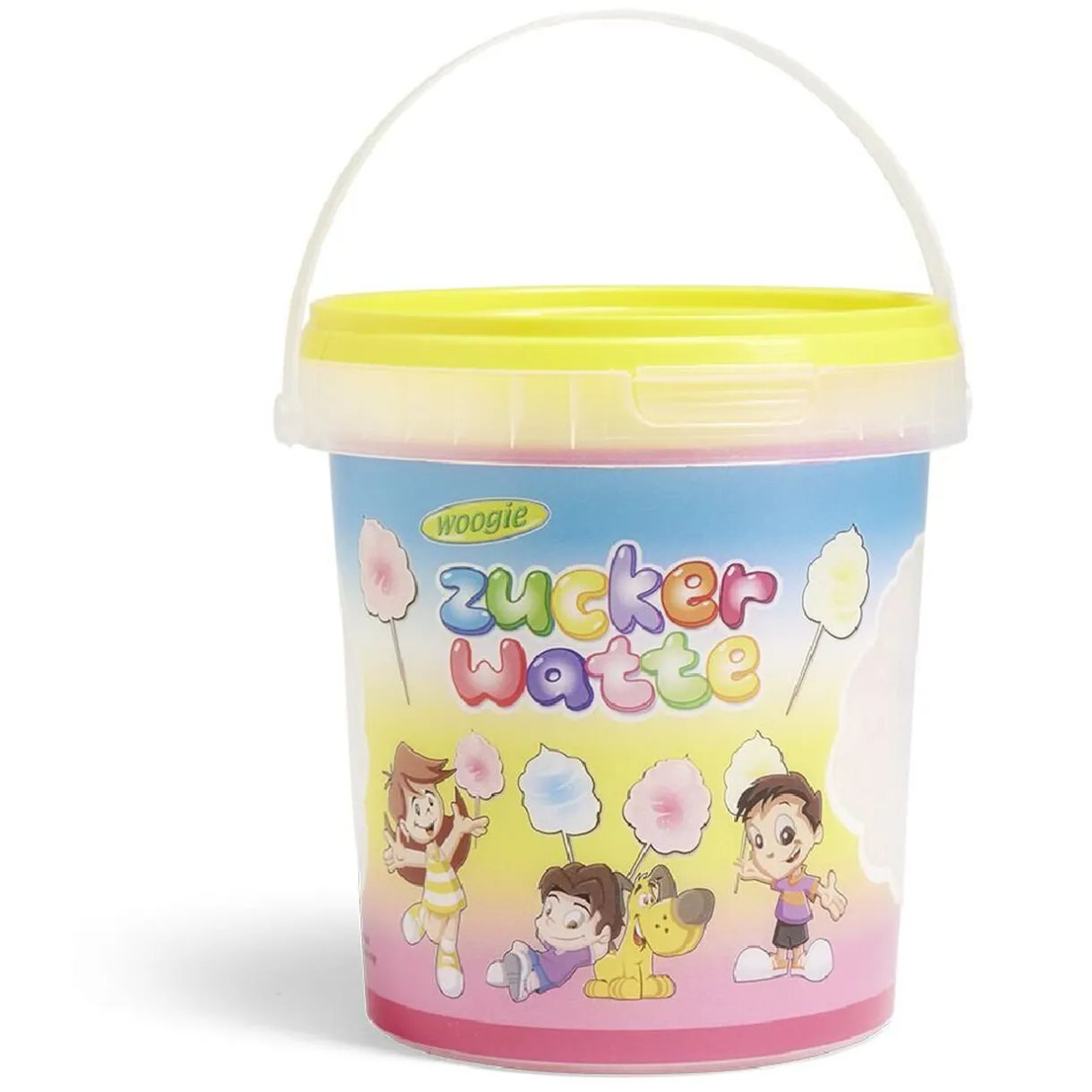 Seau barba à papa colorée 50gr^Gifi