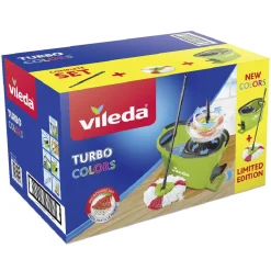 Nettoyage Et Entretien|Gifi Seau essoreur à pédale avec serpillère Vileda Turbo Clean vert