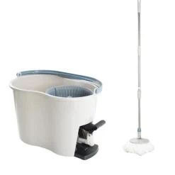 Nettoyage Et Entretien|Gifi Seau essoreur à pédale 8L et balai