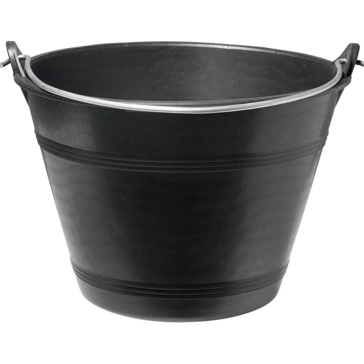 Nettoyage Et Entretien|Gifi Seau plastique noir 12L Ø35xH23cm