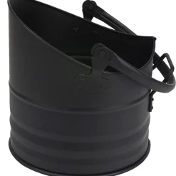 Discount Gifi Seau porte bûches noir