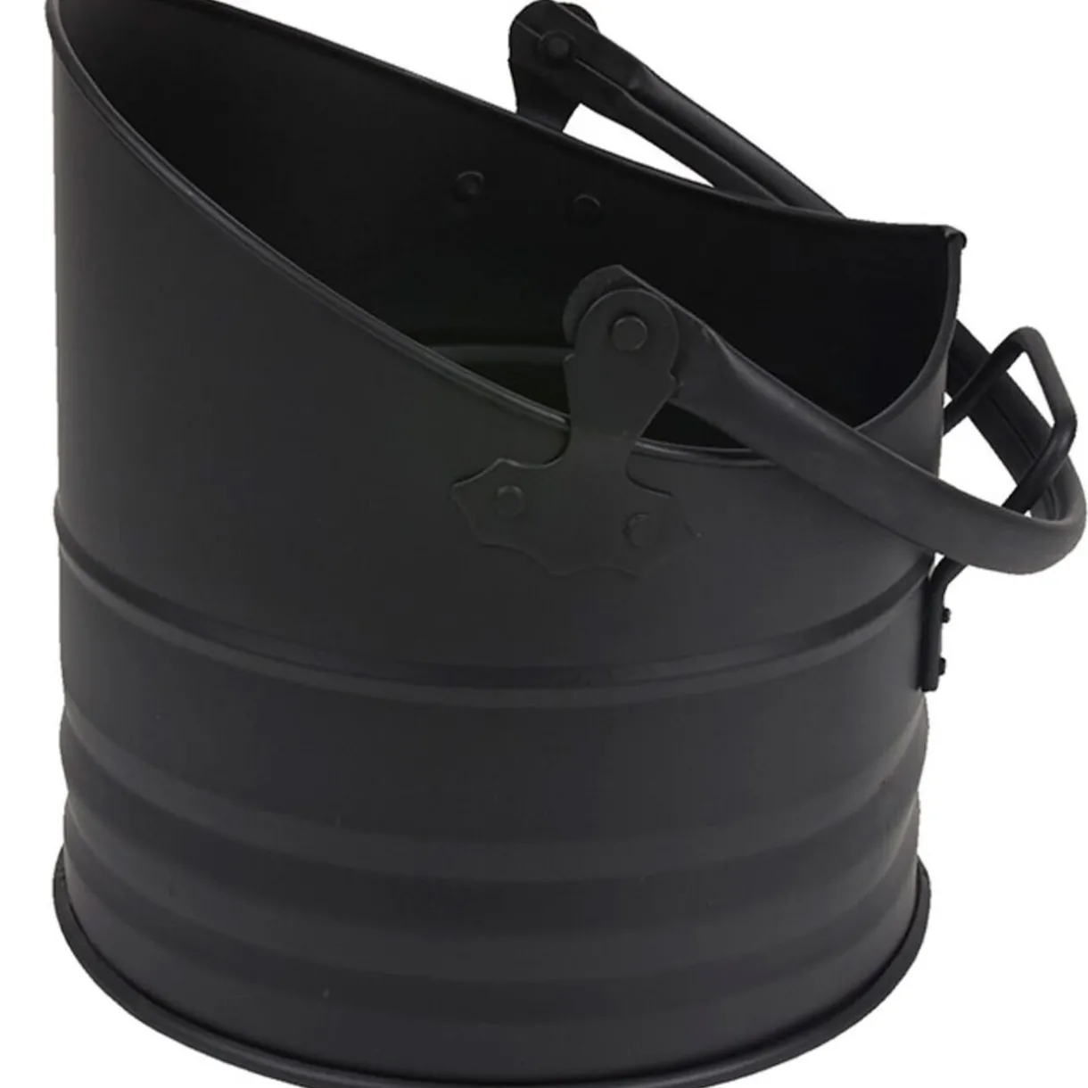 Discount Gifi Seau porte bûches noir