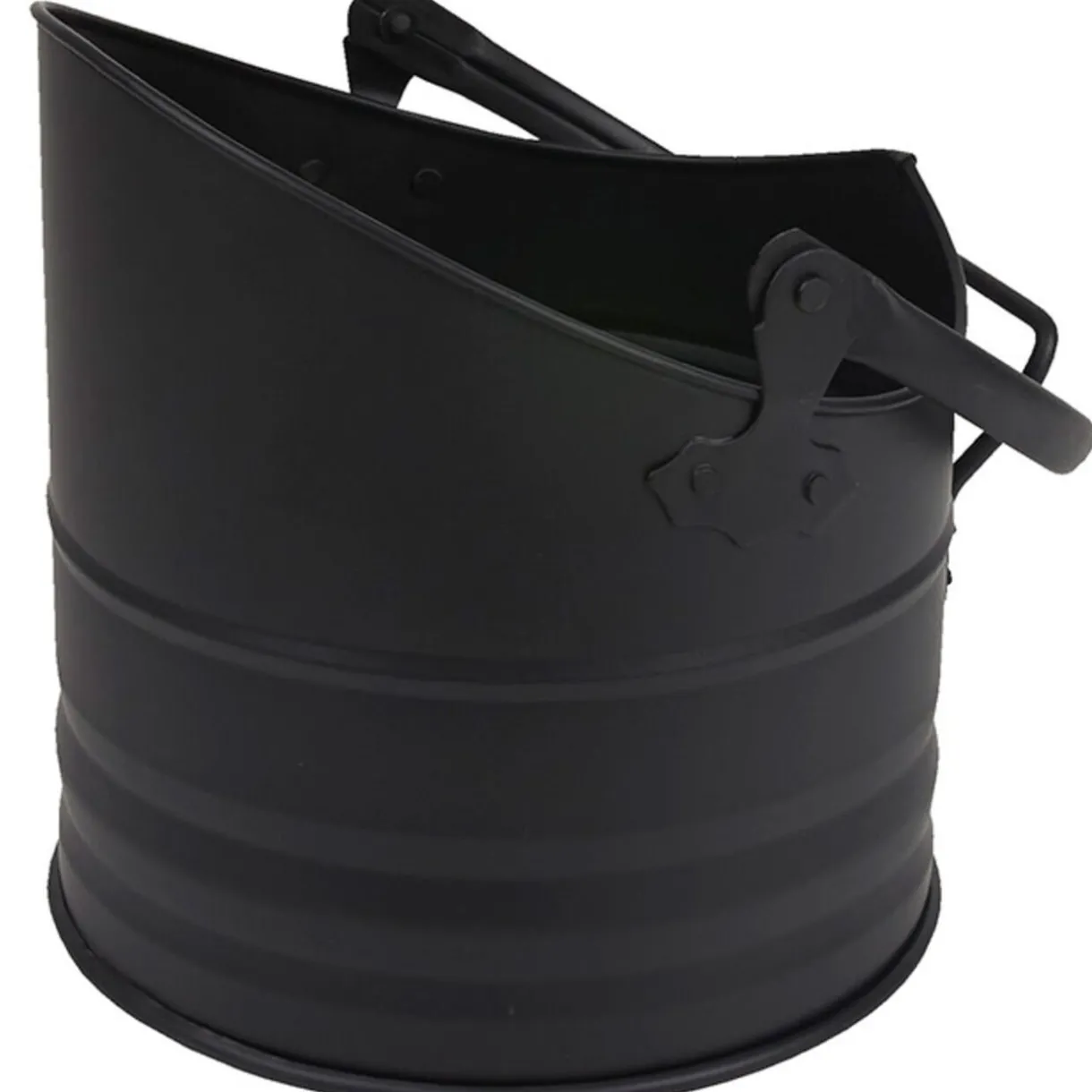 Discount Gifi Seau porte bûches noir