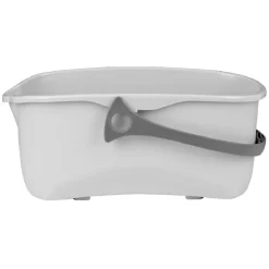 Nettoyage Et Entretien|Gifi Seau rectangulaire en plastique blanc et gris