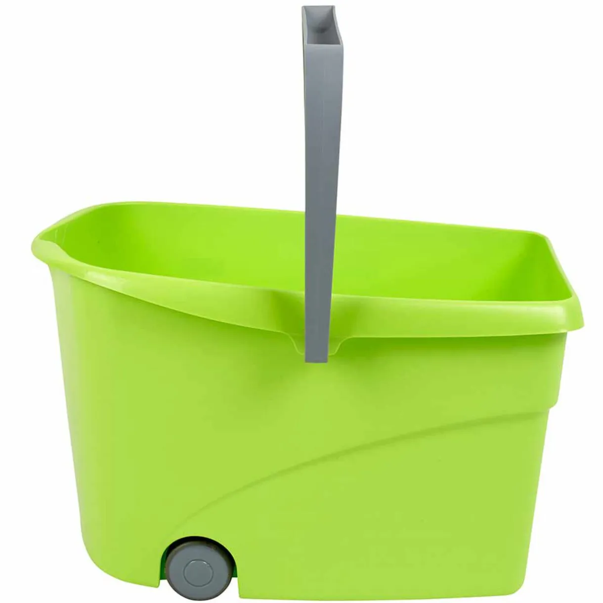 Nettoyage Et Entretien|Gifi Seau Wash Easy à roulettes Paul Masquin vert et gris