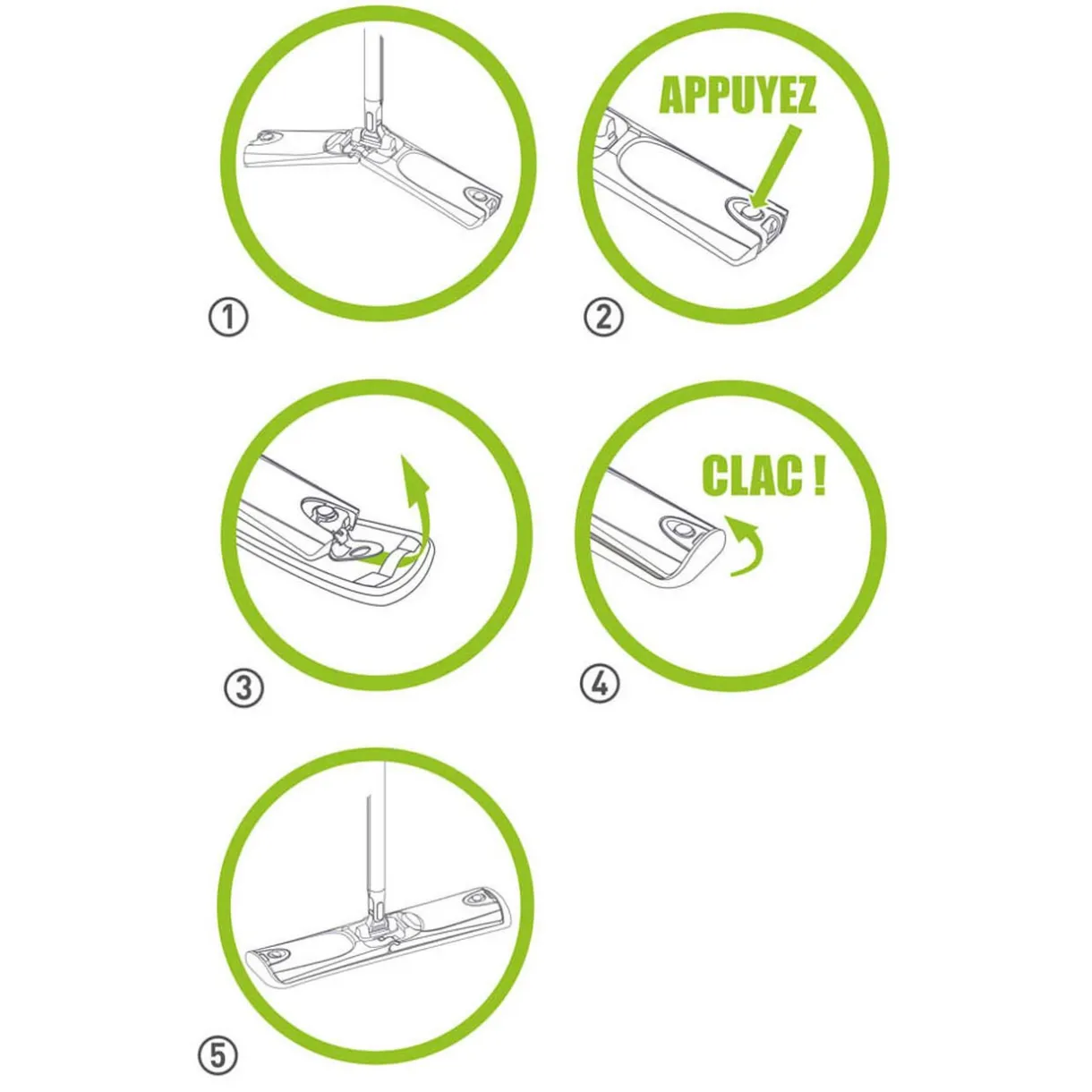 Nettoyage Et Entretien|Gifi Serpillère Wash Easy Paul Masquin