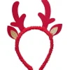 Hot Gifi Serre tête Noël design renne rouge et doré