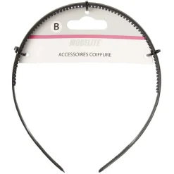 Online Gifi Serre tête plastique fin noir mat