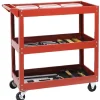 Hot Gifi Servante d'atelier chariot 3 niveaux rouge