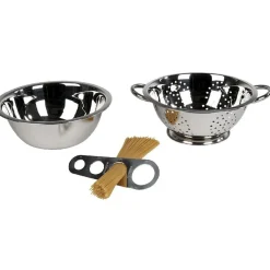 Service à spaghetti inox^Gifi Online