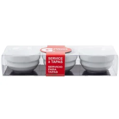 Service à tapas blanc 3 pièces^Gifi Sale