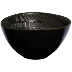 Service apéritif 3 bols en porcelaine et 1 planche en bambou^Gifi Best