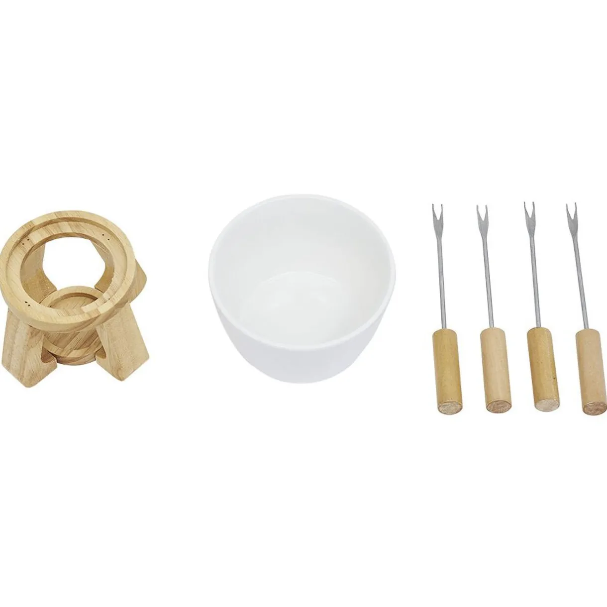 Service fondue à la bougie pour 2 personnes^Gifi Online