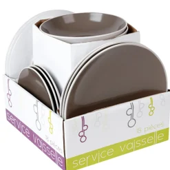 Service vaisselle 18 pièces^Gifi Outlet