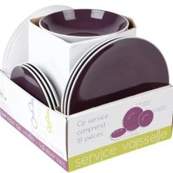 Service vaisselle 18 pièces^Gifi Discount