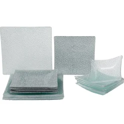 Service vaisselle carré 18 pièces^Gifi Clearance