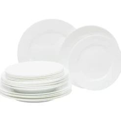 Service vaisselle Luminarc verre blanc 18 pièces^Gifi Sale