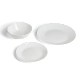 Service vaisselle opale 12 pièces^Gifi Outlet